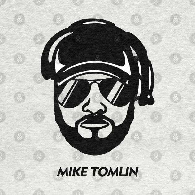 Mike Tomlin Cool Coach by LEMESGAKPROVE